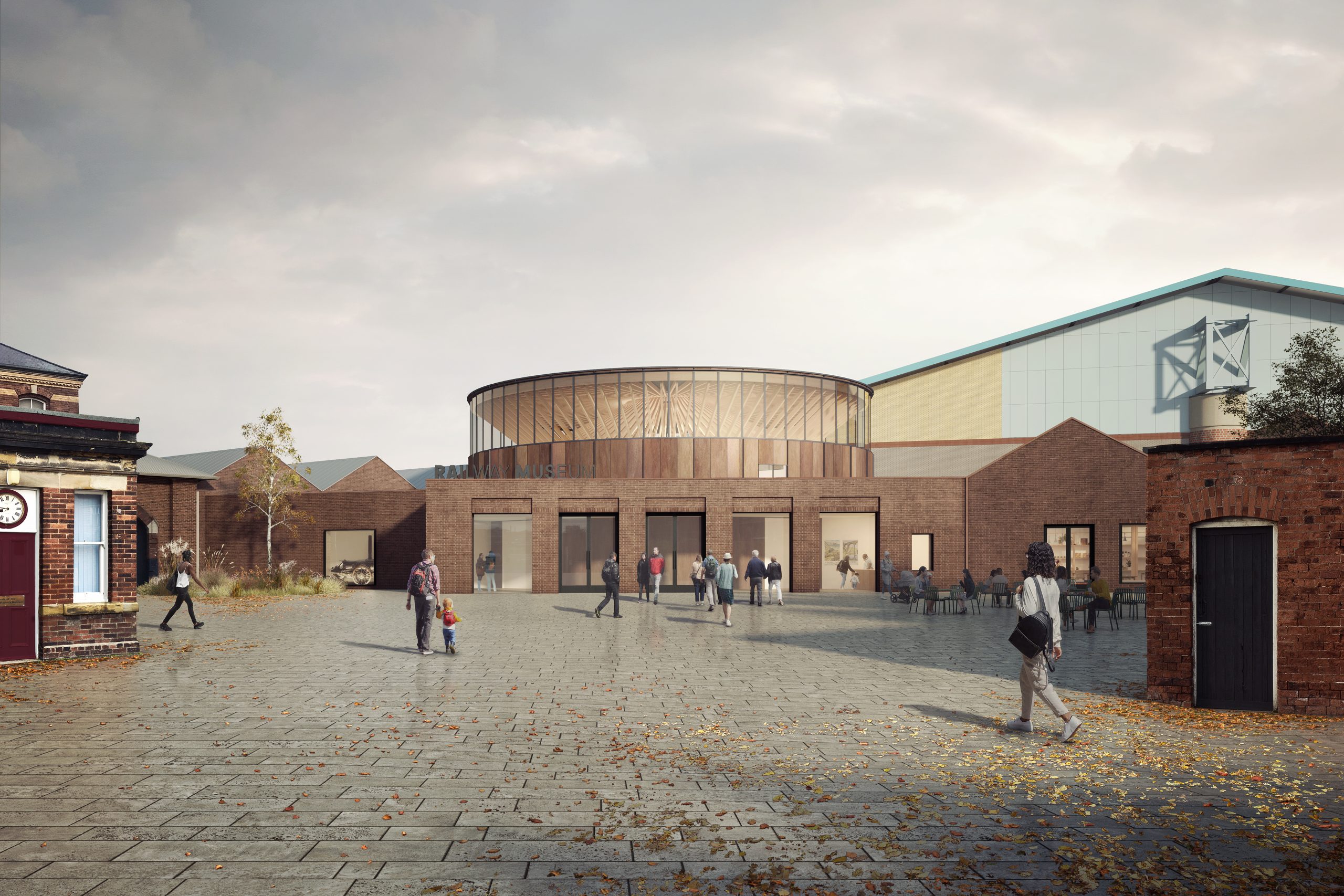 Feilden Fowles narrowly wins approval for York railway museum entrance