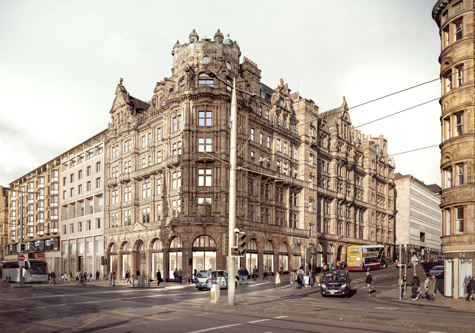Chipperfield team reveals plans to revamp Edinburgh’s ‘Harrods of the