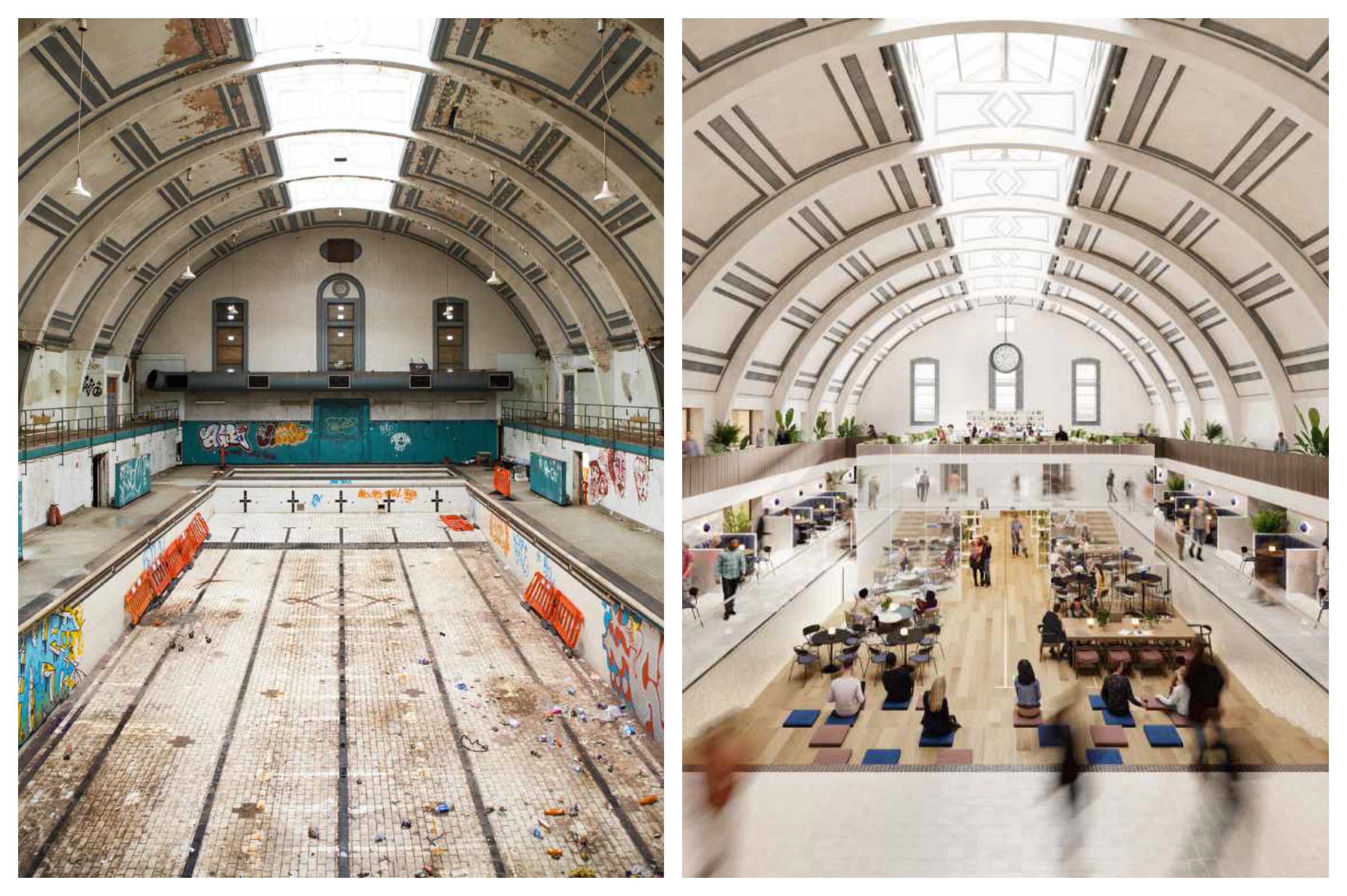 Squire & Partners’ Haggerston Baths overhaul plans approved