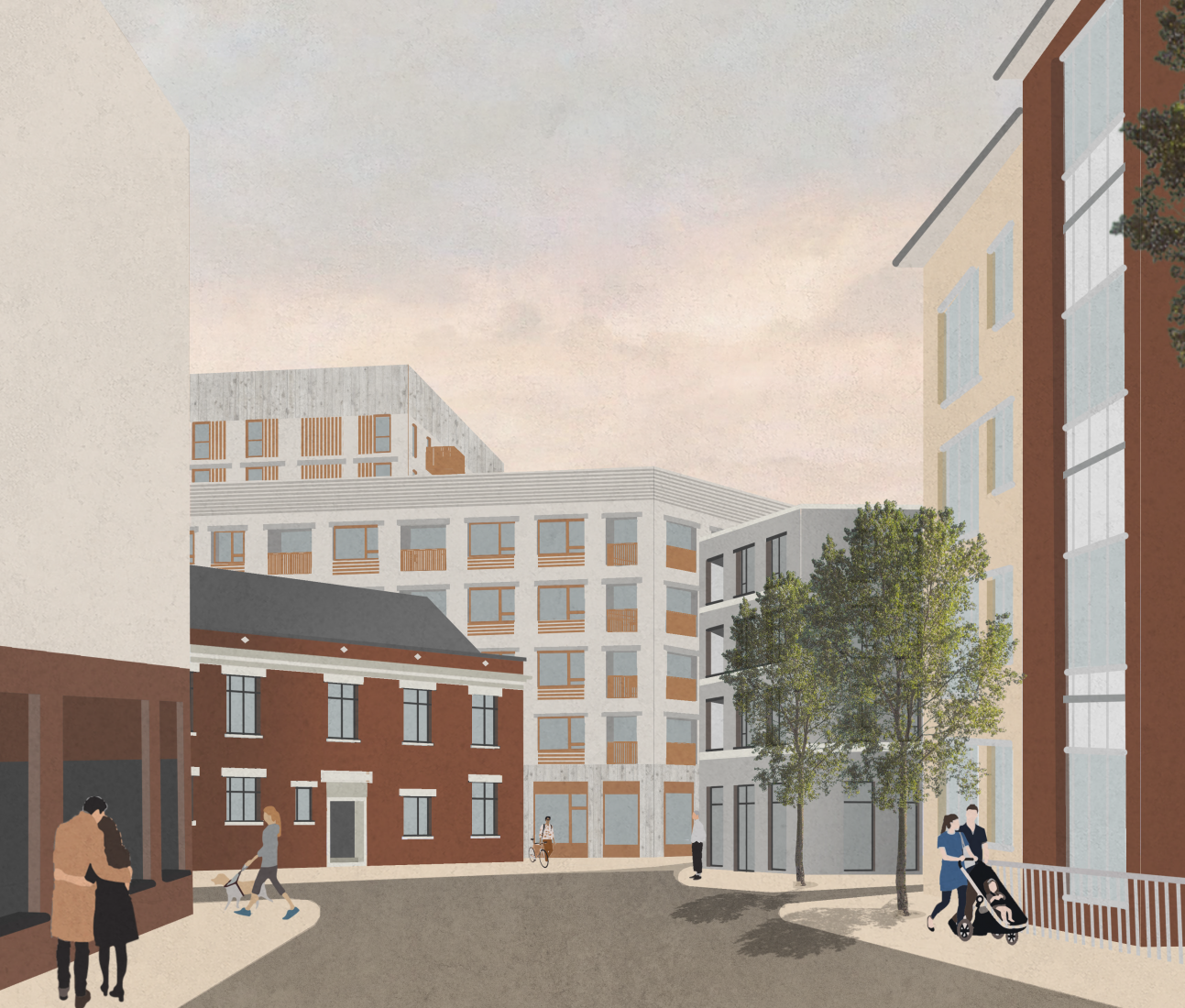 Hawkins\Brown and Studio Weave submit plans for Hackney Wick homes