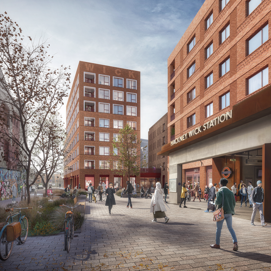 Hawkins\Brown and Studio Weave submit plans for Hackney Wick homes