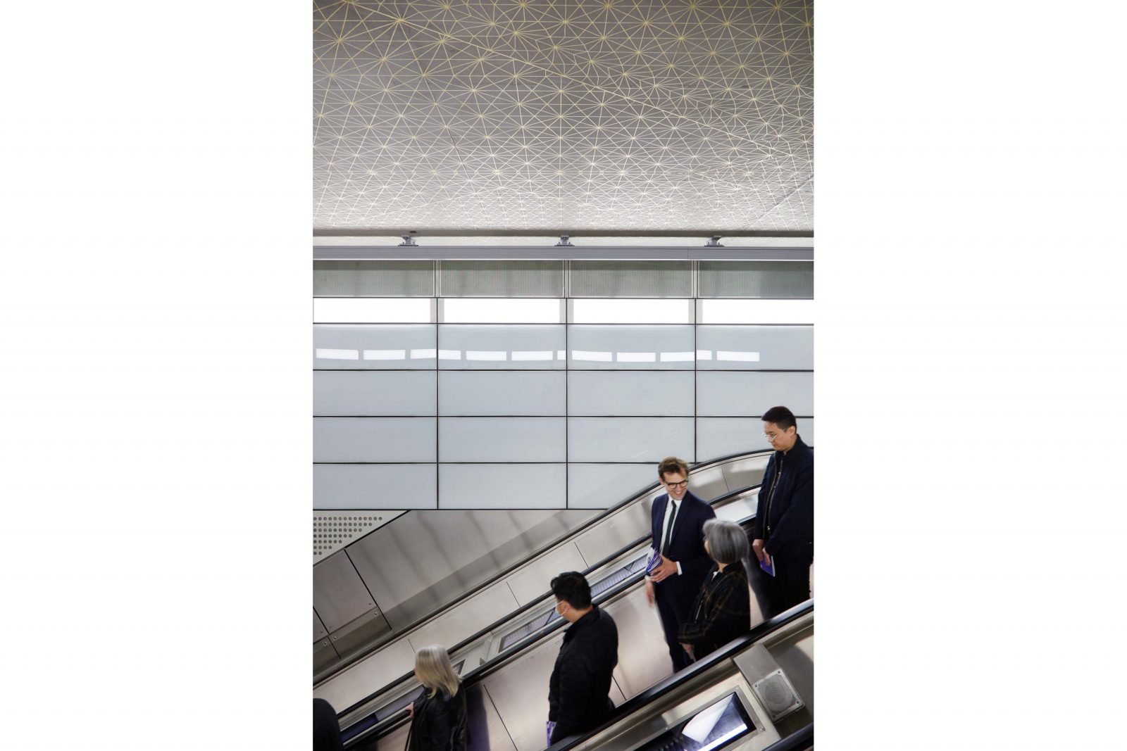 The Elizabeth line: Tottenham Court Road station by Hawkins\Brown