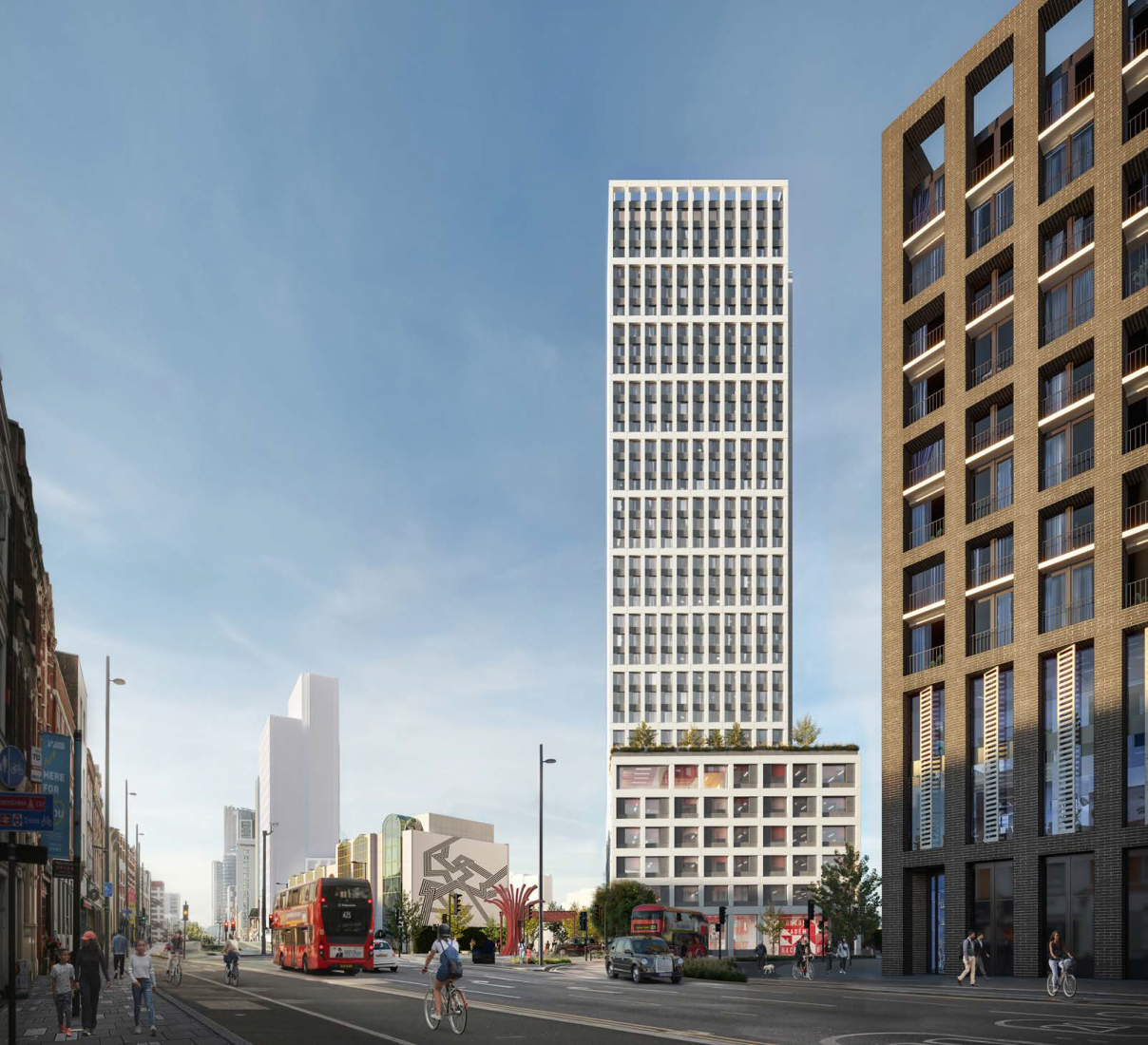 AHMM gets permission for 36storey Stratford tower