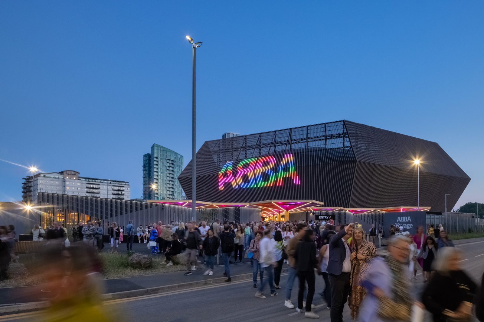 Stufish completes demountable venue for ABBA virtual concert