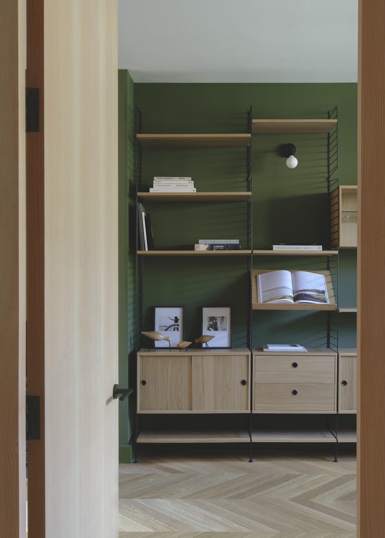 Emil Eve refurbishes house with Douglas fir-lined extension