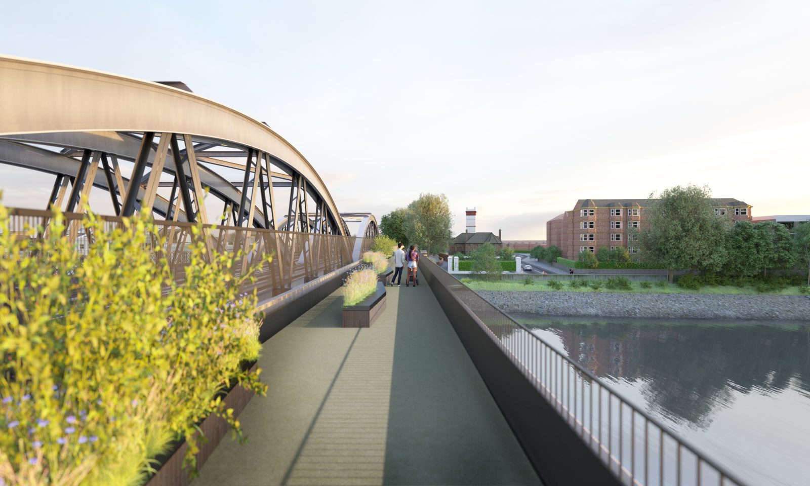 Moxon unveils plans for west London garden bridge