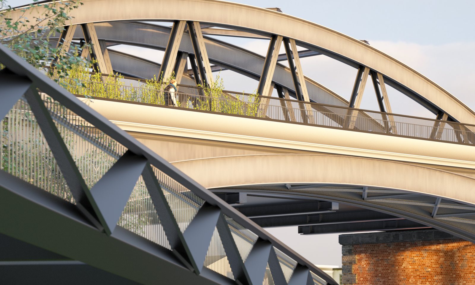 Moxon unveils plans for west London garden bridge