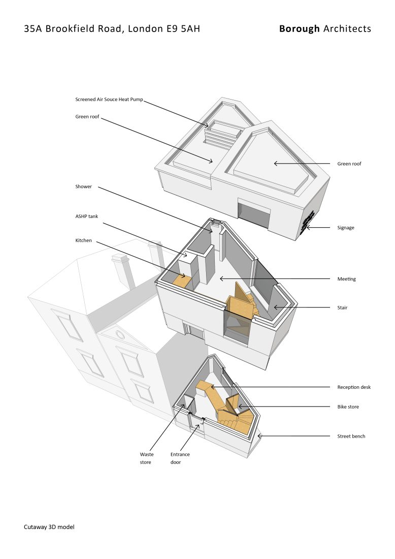 Borough Architects wins approval for Hackney’s ‘smallest office’