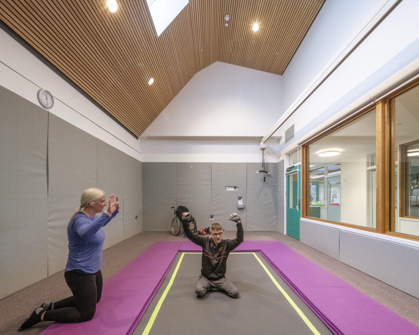 Case study Alfreton Park SEN School by Curl la Tourelle Head Architecture