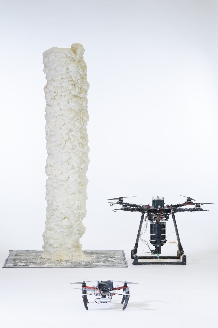 Flying 3D printing drones developed to create and repair buildings - Architect's Journal 34