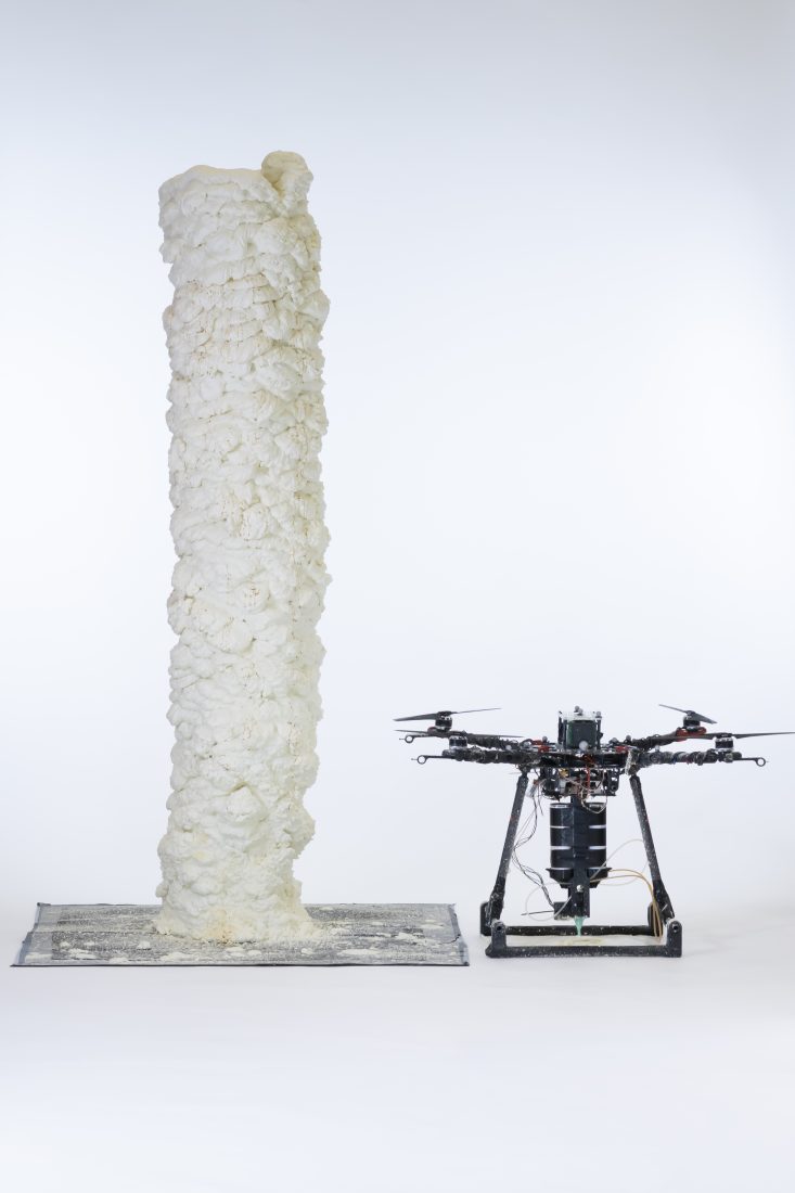 Flying 3D printing drones developed to create and repair buildings - Architect's Journal 35