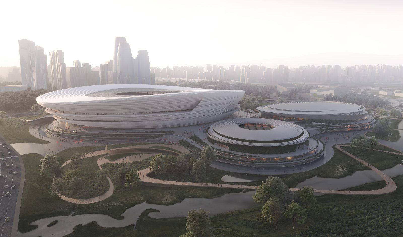 Ne Project ZHA beats Foster to win huge sports project in China