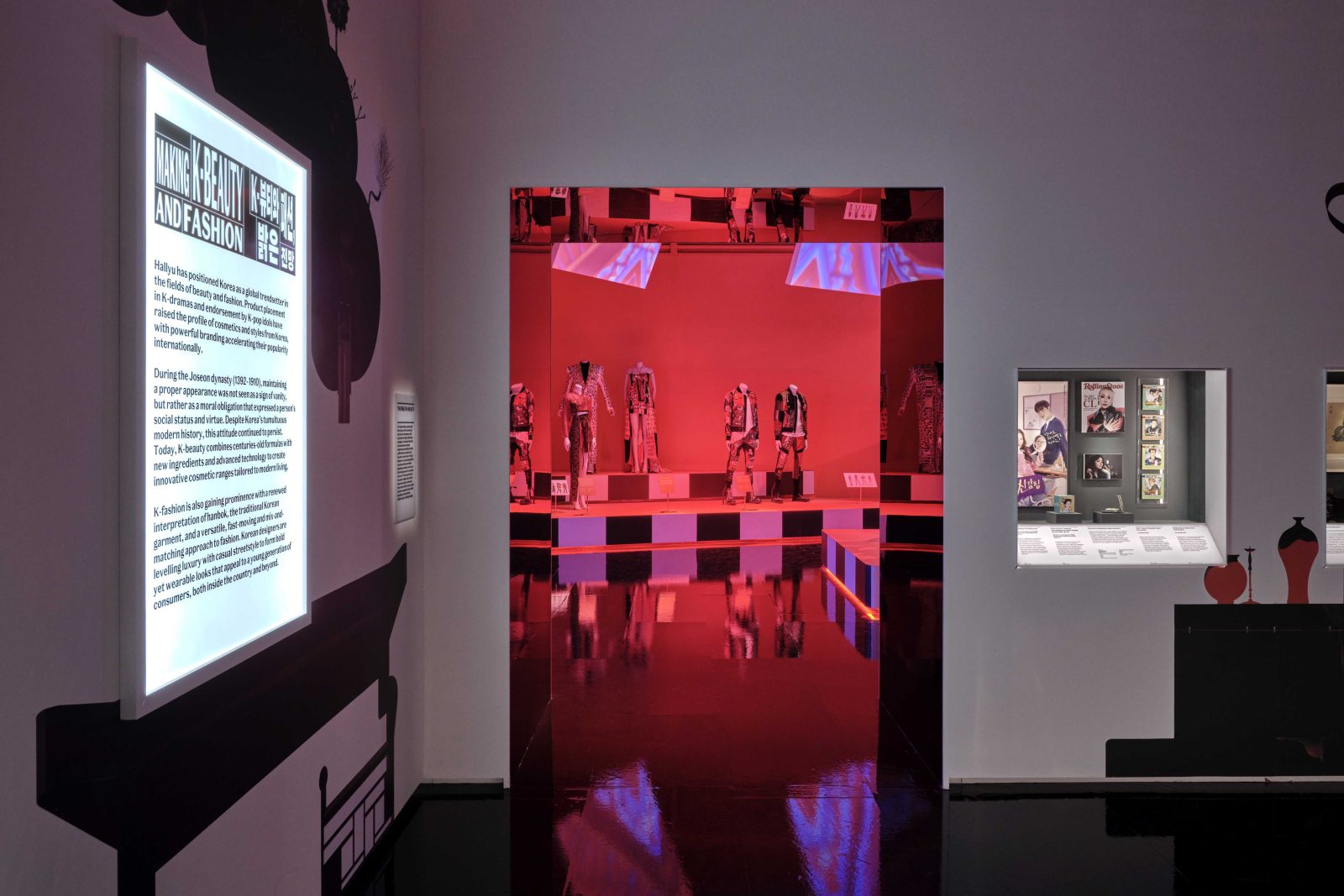 Studio MUTT designs Korean culture exhibition at V&A