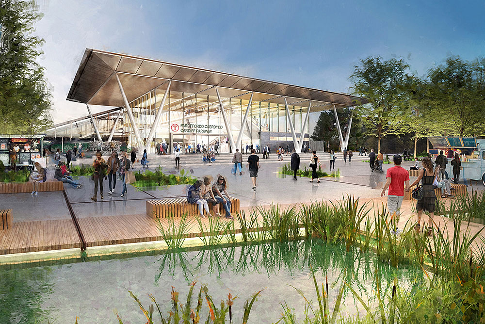 WilkinsonEyre's £120m Cardiff Parkway scheme called in - Vimarsana News