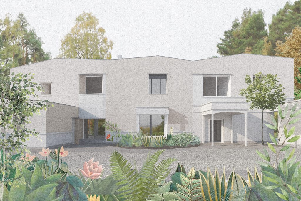 Jonathan Tuckey wins approval for chalk and hempcrete house