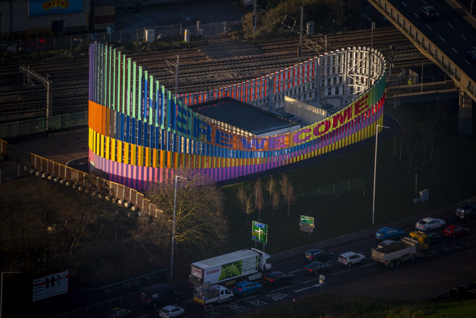 IF_DO and Lakwena unwrap Brent Cross substation artwork