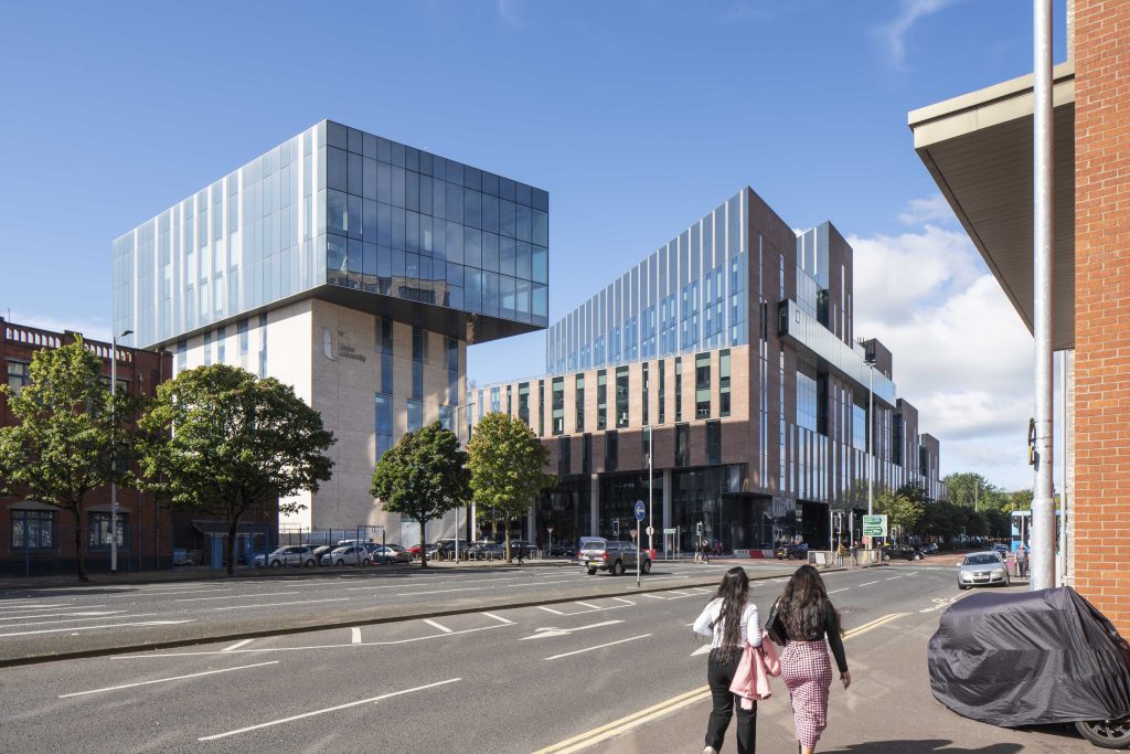FCBS completes 75,000sqm Belfast campus for Ulster University