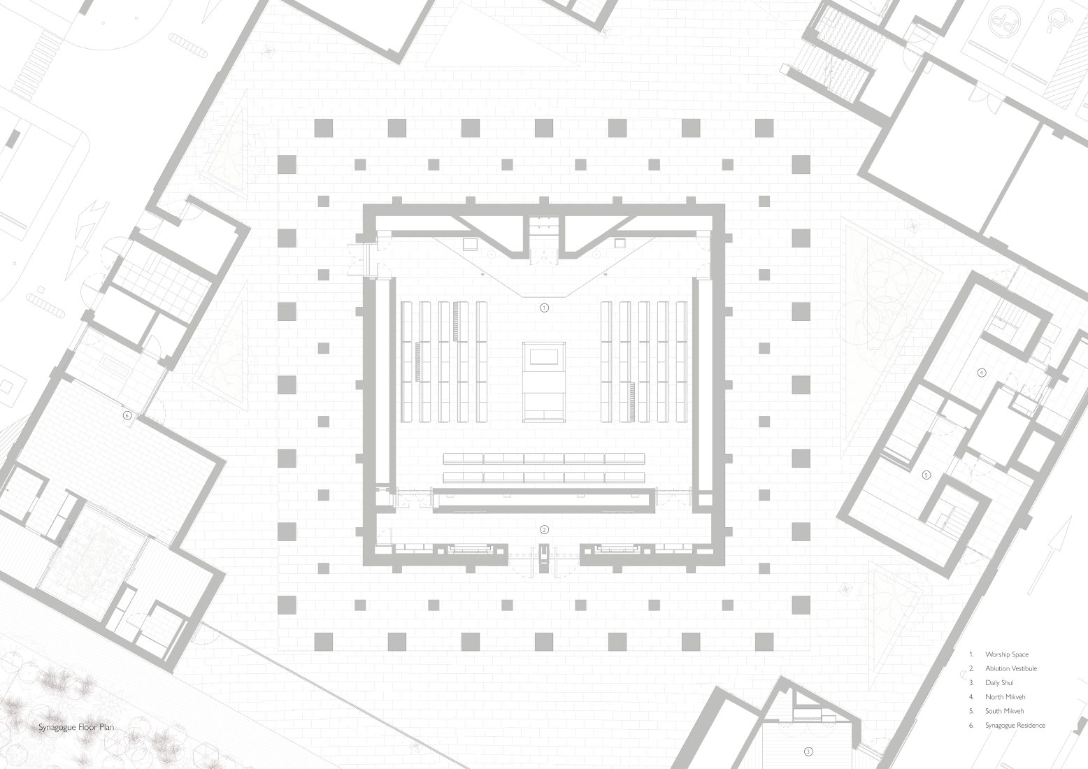 Adjaye Associates’ interfaith centre Abu Dhabi full set of photos and