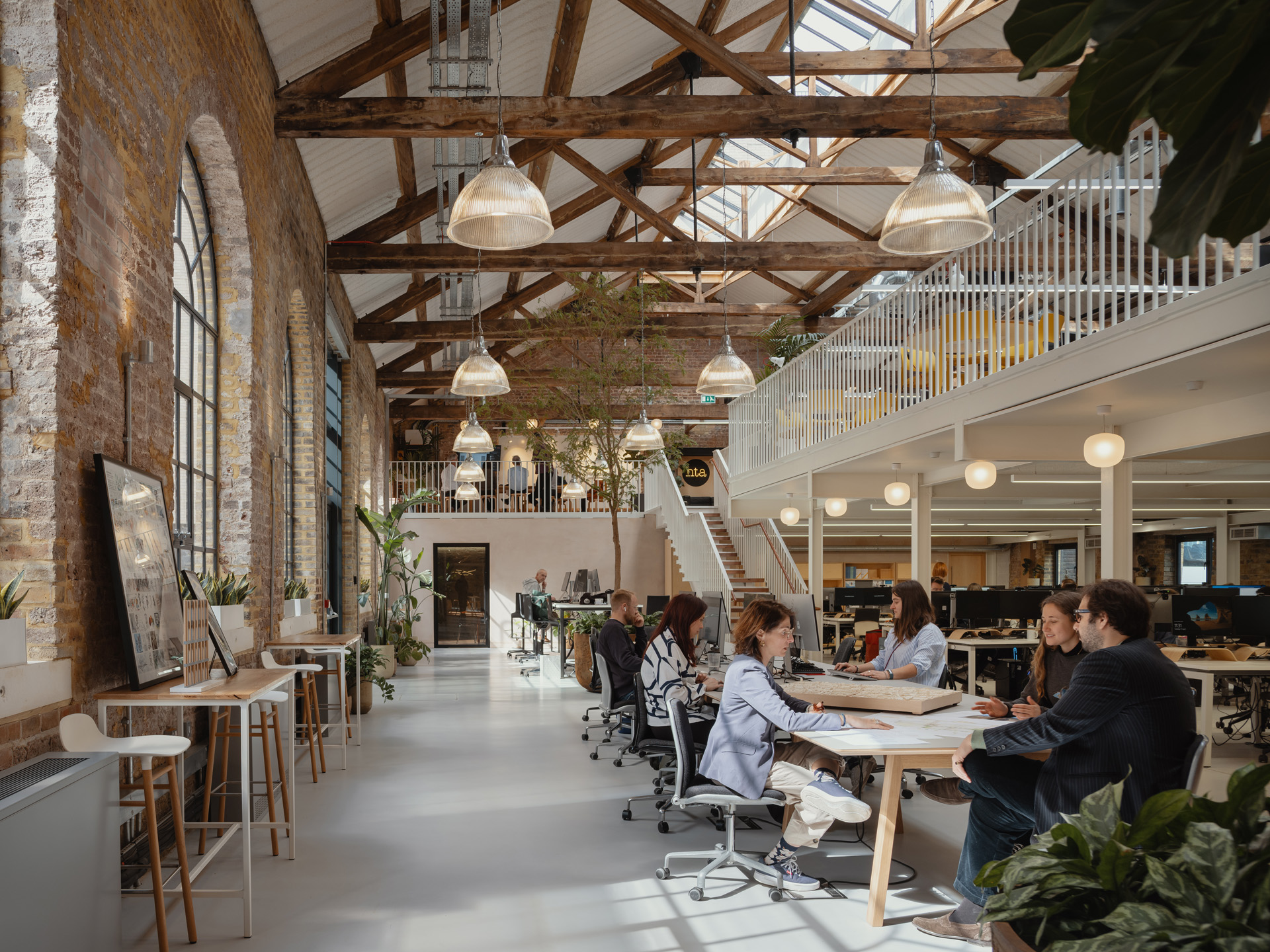 HTA retrofits Hackney Wick warehouse as its own studio