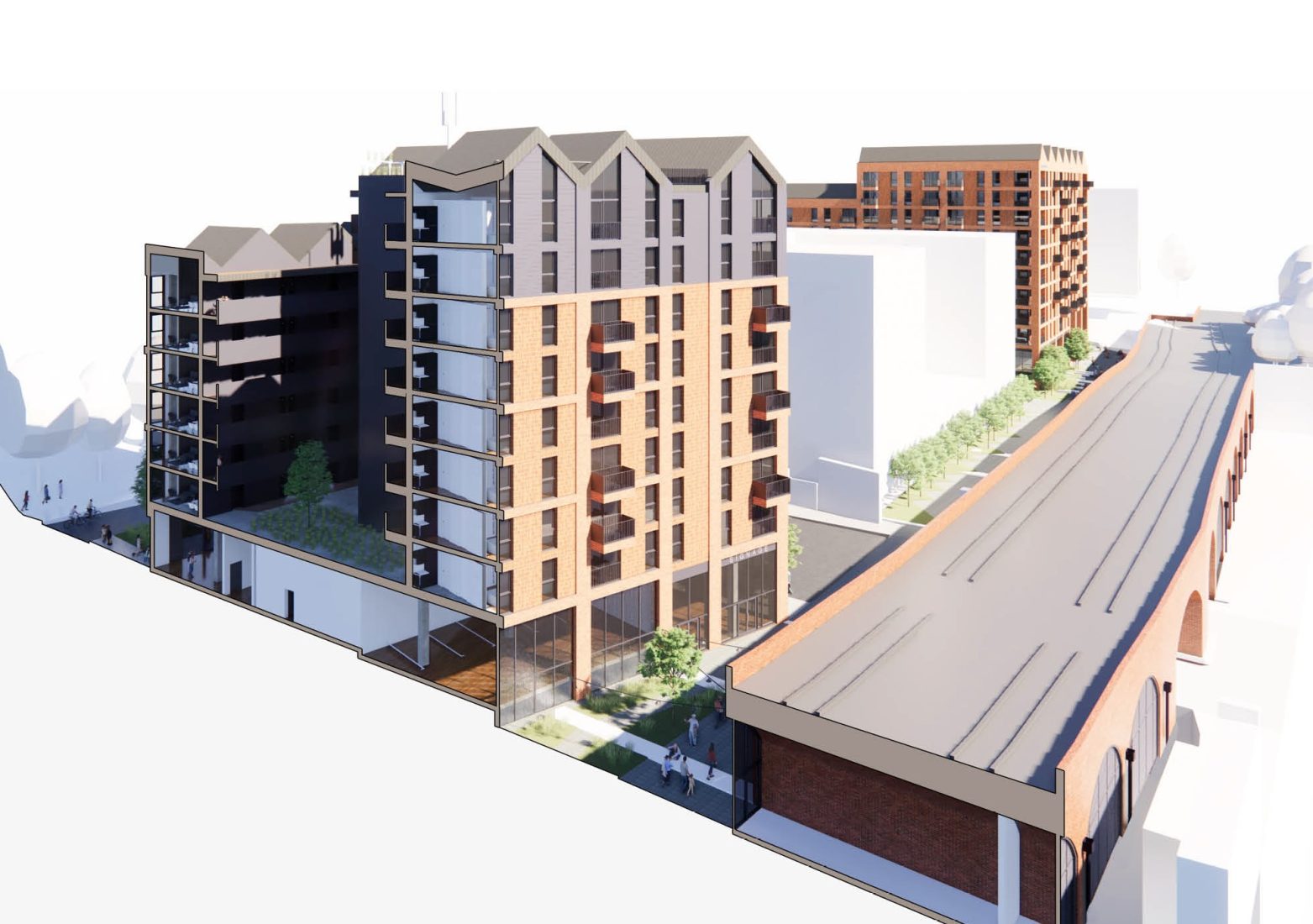 BDP submits plans for 500-flat scheme close to new Everton stadium