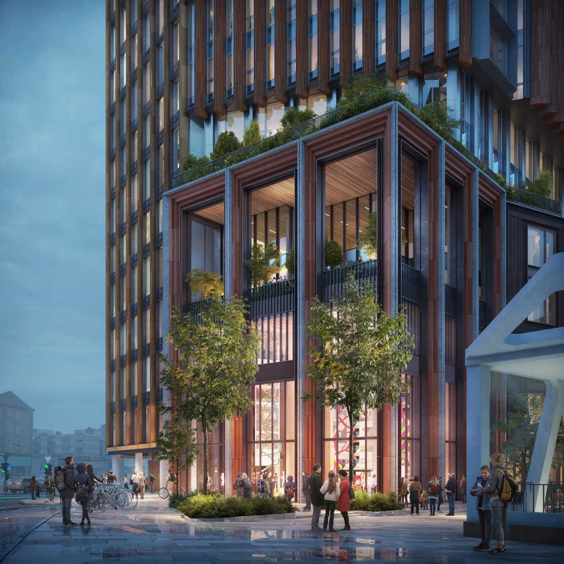 KPF wins planning for 153m-tall Old Street skyscraper