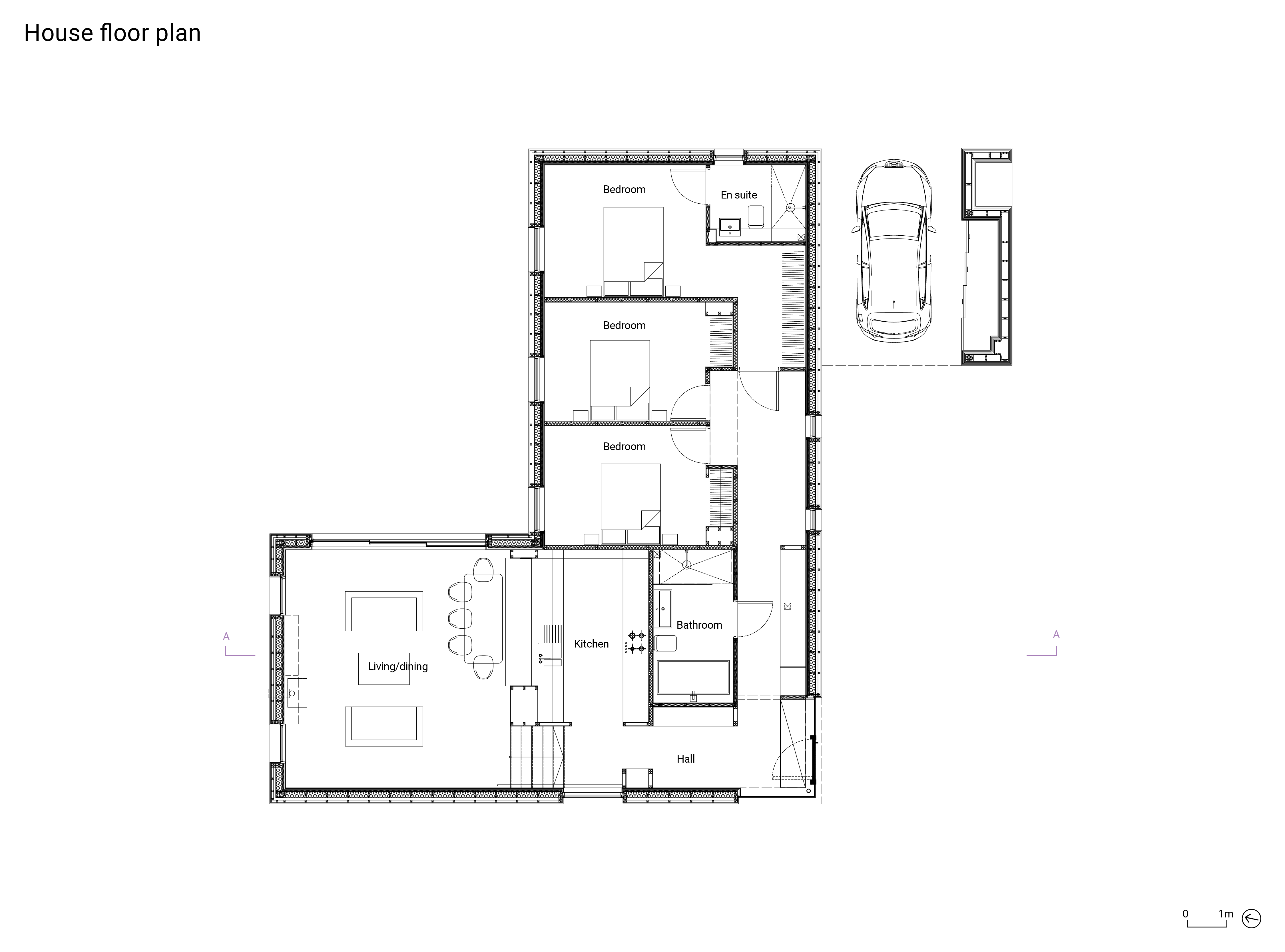Case study An Office and Two Houses by Loader Monteith