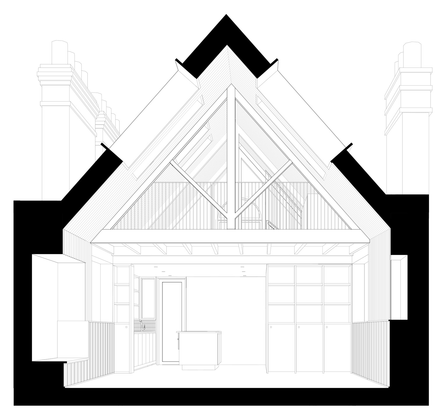 Vine Architecture Studio adapts live/work space for fashion designer