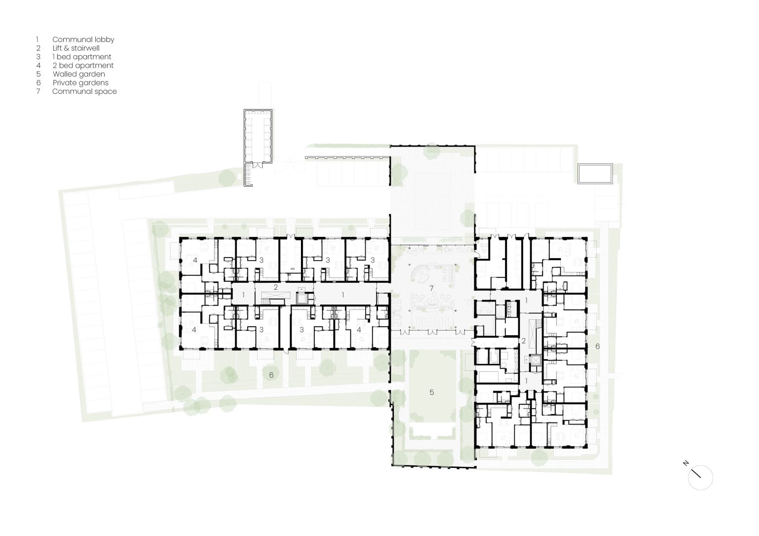 Coffey Architects completes ‘village life’-inspired later living housing