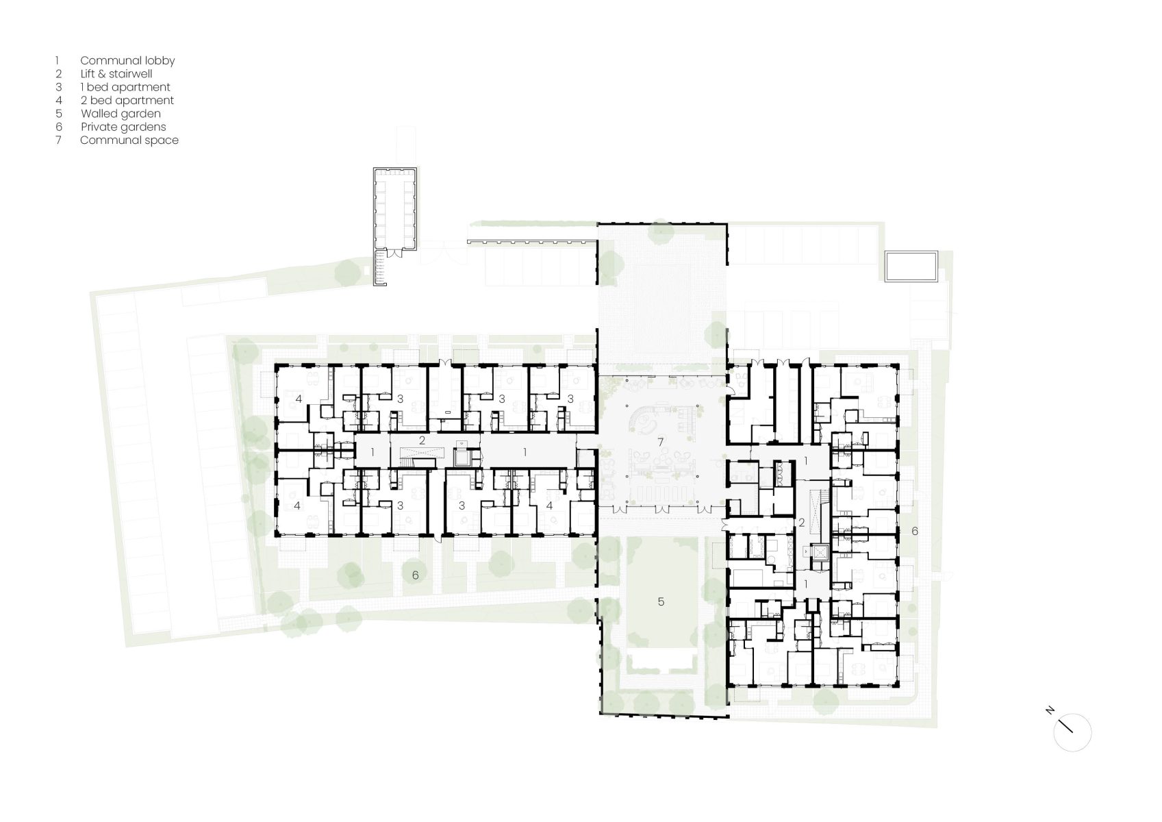 Coffey Architects completes ‘village life’-inspired later living housing