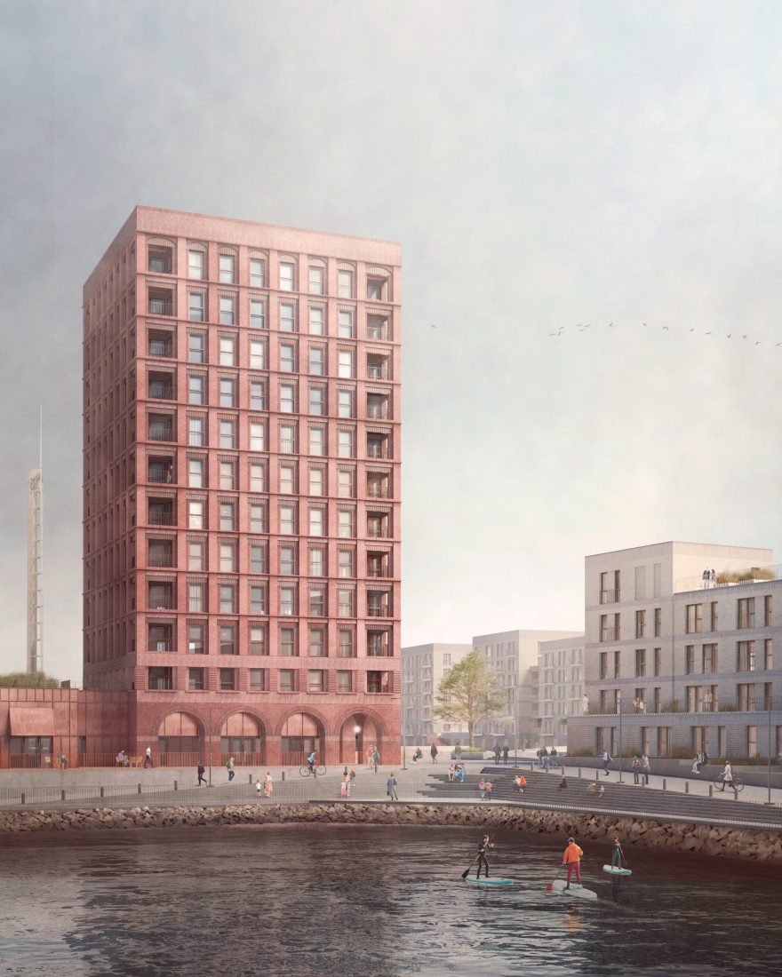 O’DonnellBrown’s Glasgow dockside housing plans OK’d
