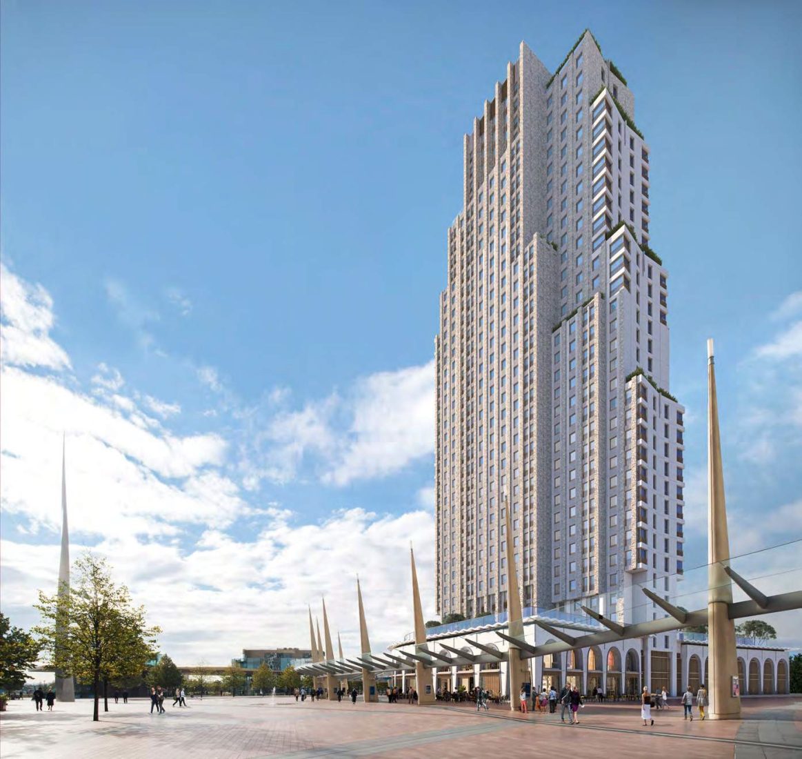 LDS gets OK for rejigged 36-storey student tower next to O2
