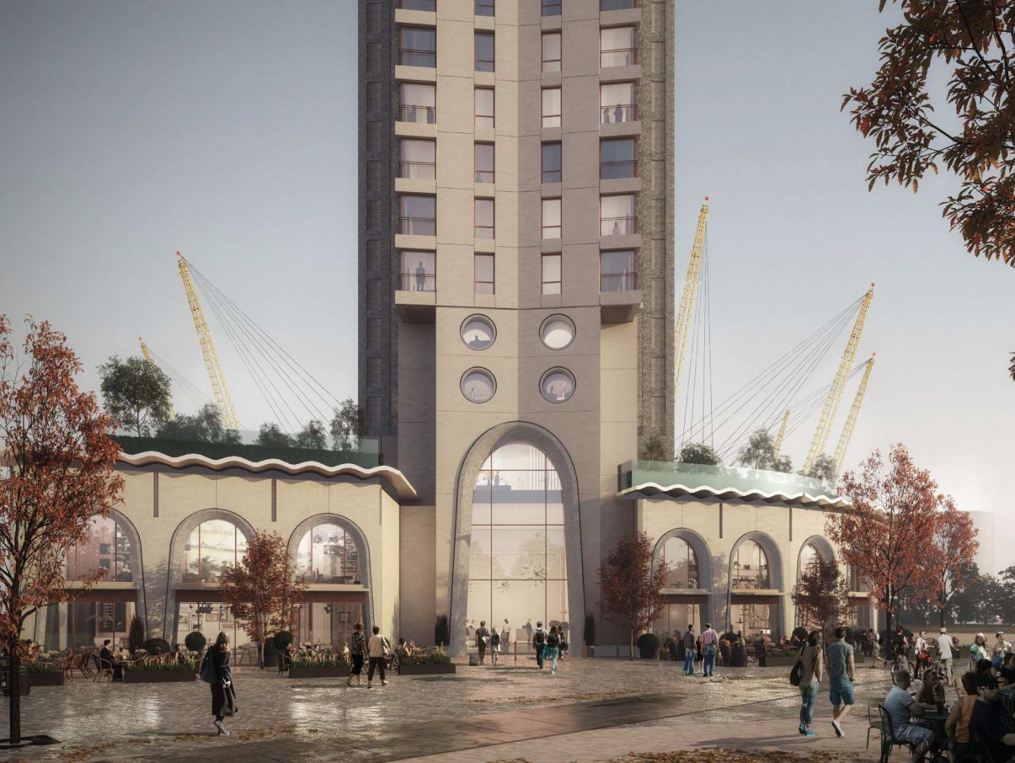 LDS gets OK for rejigged 36-storey student tower next to O2