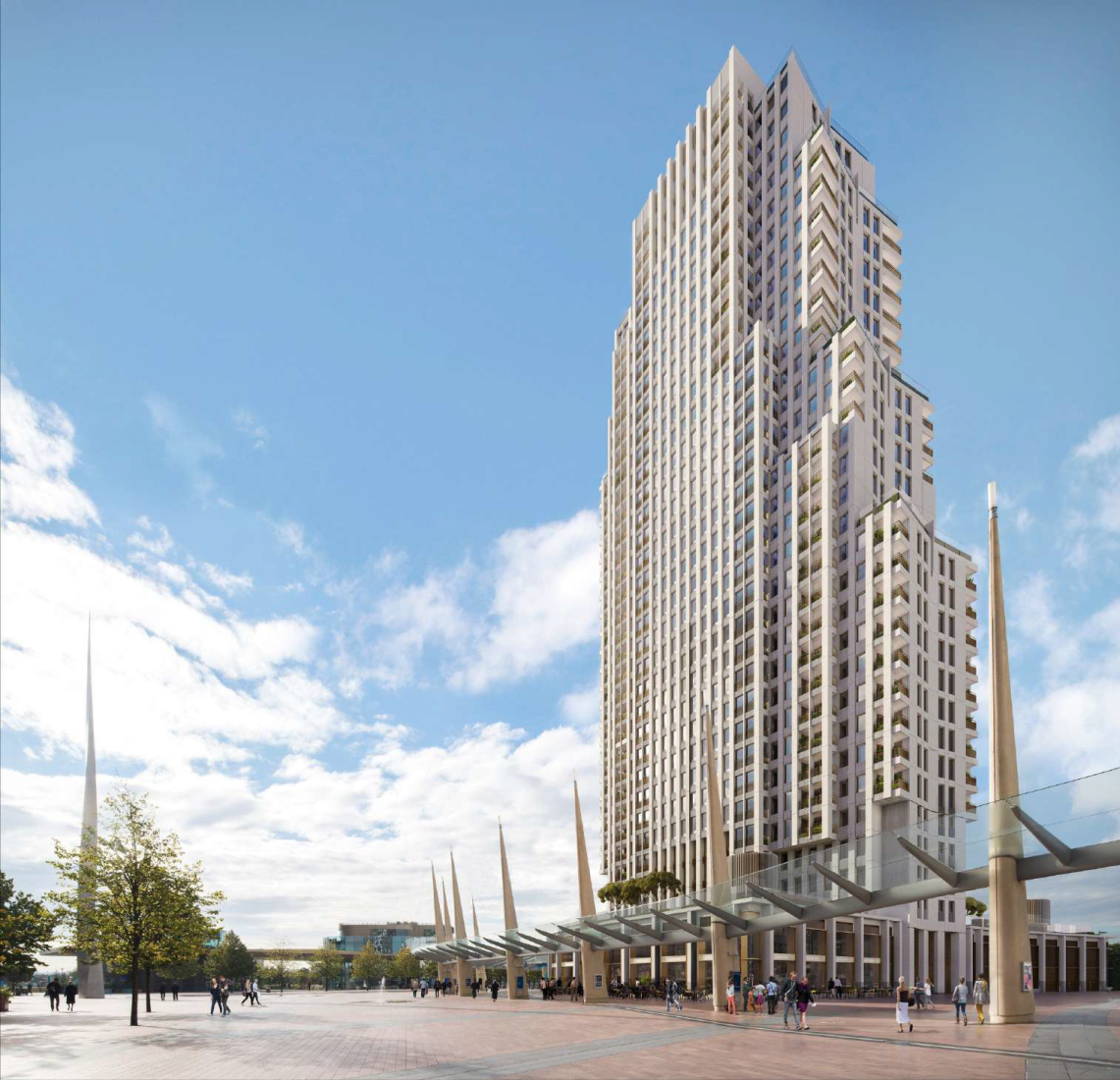 LDS gets OK for rejigged 36-storey student tower next to O2