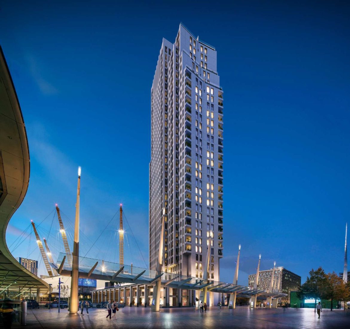 LDS gets OK for rejigged 36-storey student tower next to O2