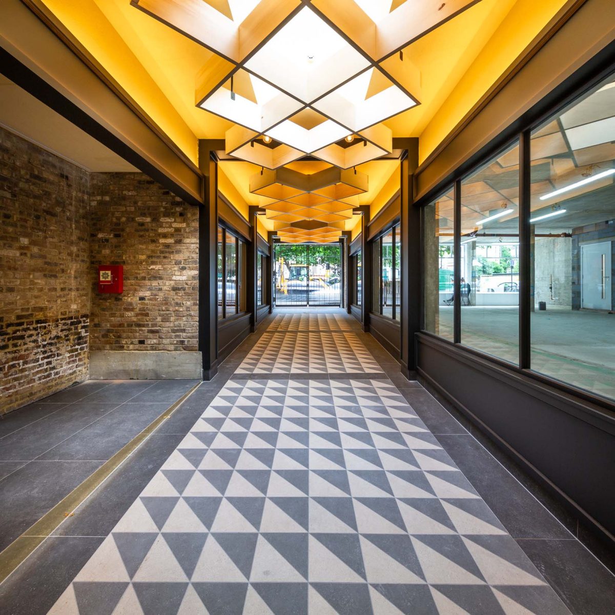 Stiff + Trevillion tranforms former London timber yard into retail arcade