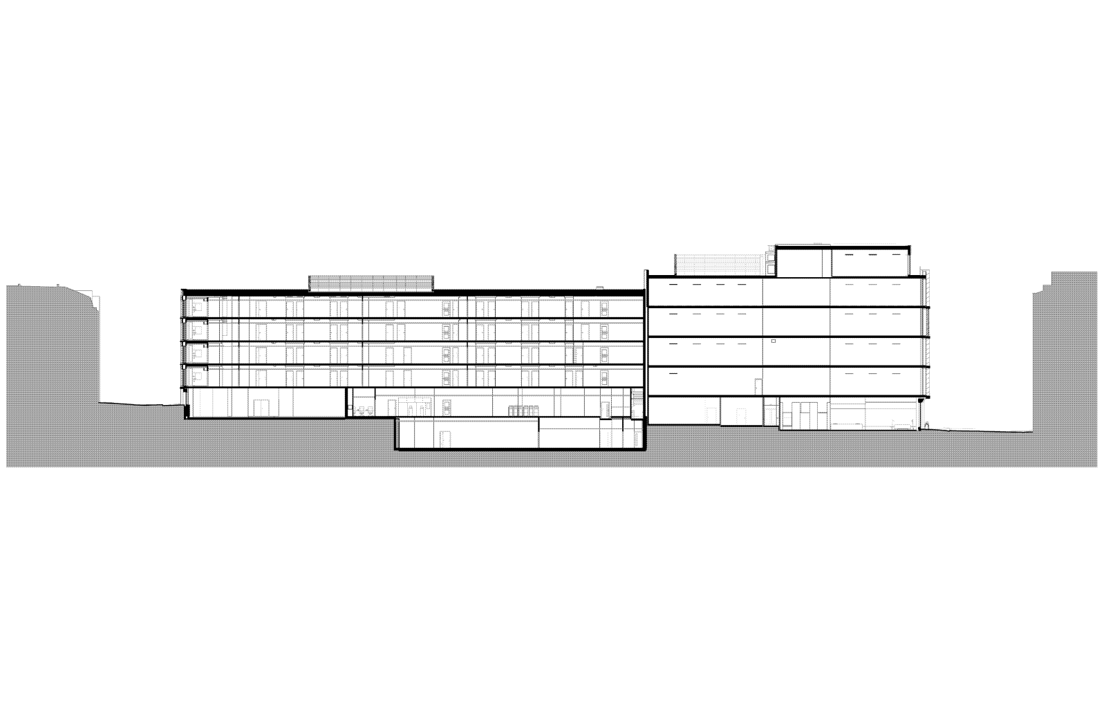 Sheppard Robson completes linear urban block along Farringdon Road