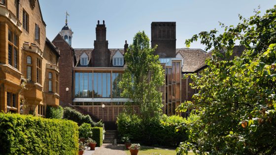 Witherford Watson Mann completes sensitive addition to one of Cambridge's oldest colleges - Vimarsana News