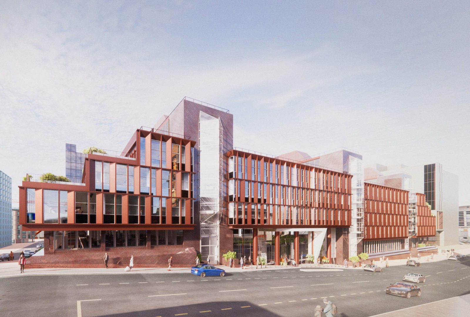 LOM submits Glasgow Santander HQ retrofit scheme
