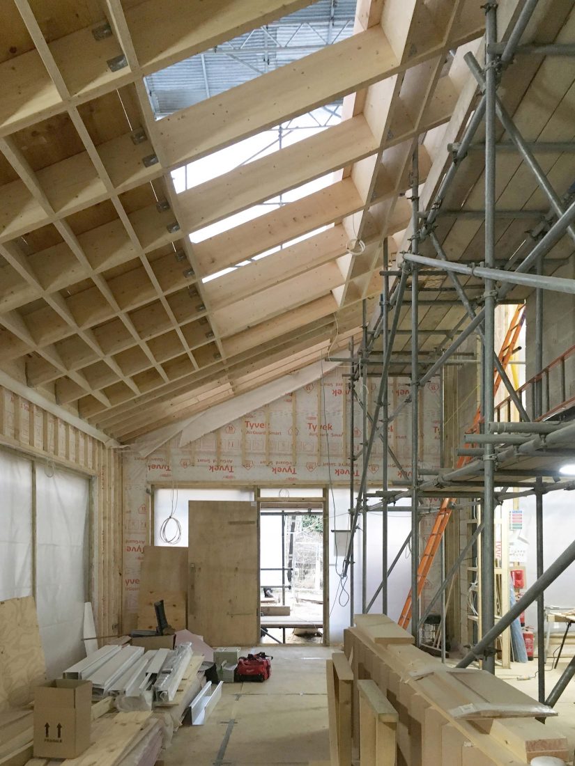 Erbar Mattes completes timber framed home in Wimbledon