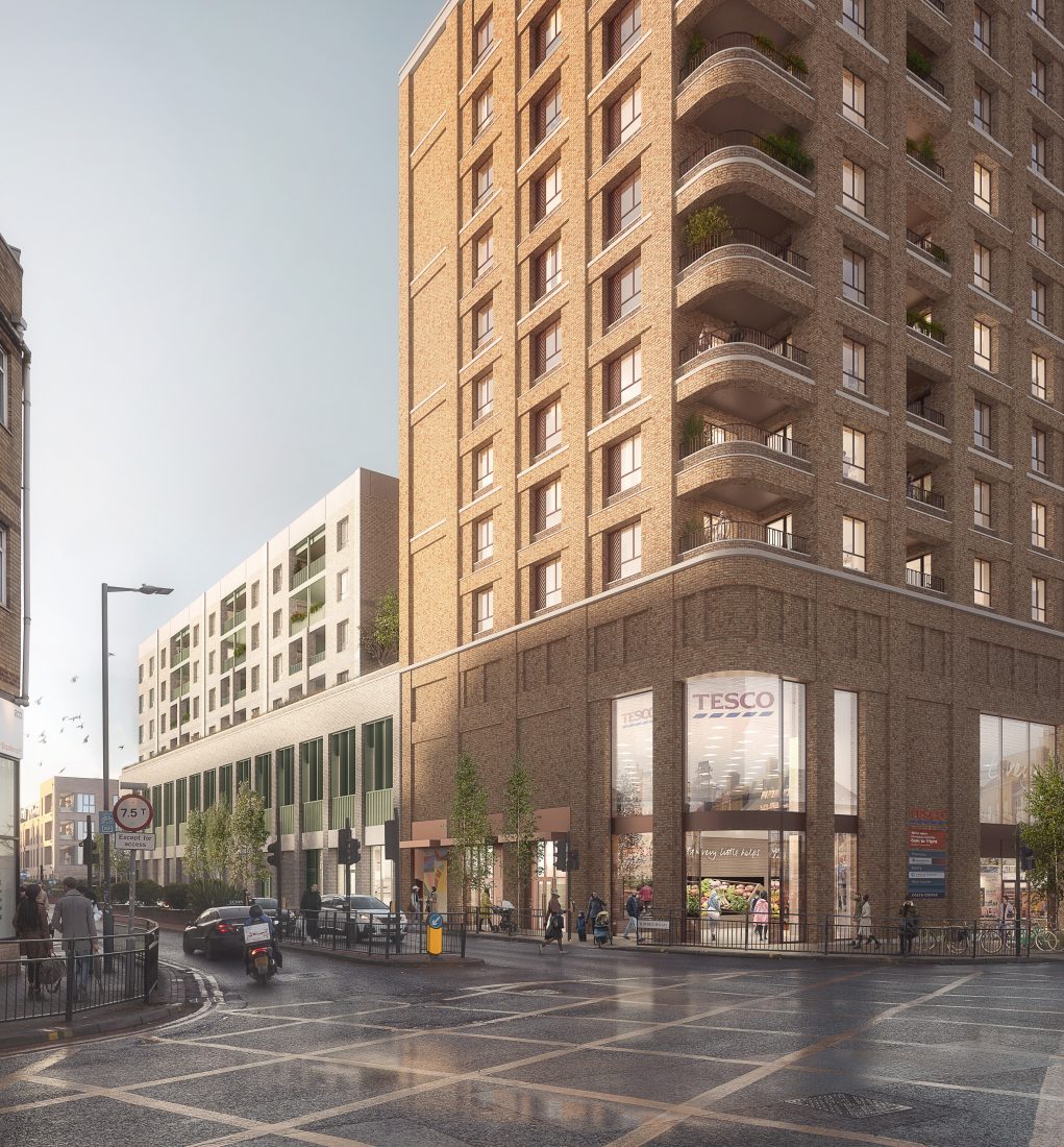 Conran and Partners submits rejigged Harrow Tesco scheme