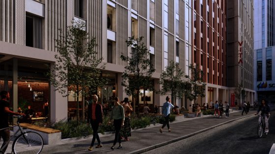 Sheppard Robson submits 600-bed Glasgow student scheme - Vimarsana News
