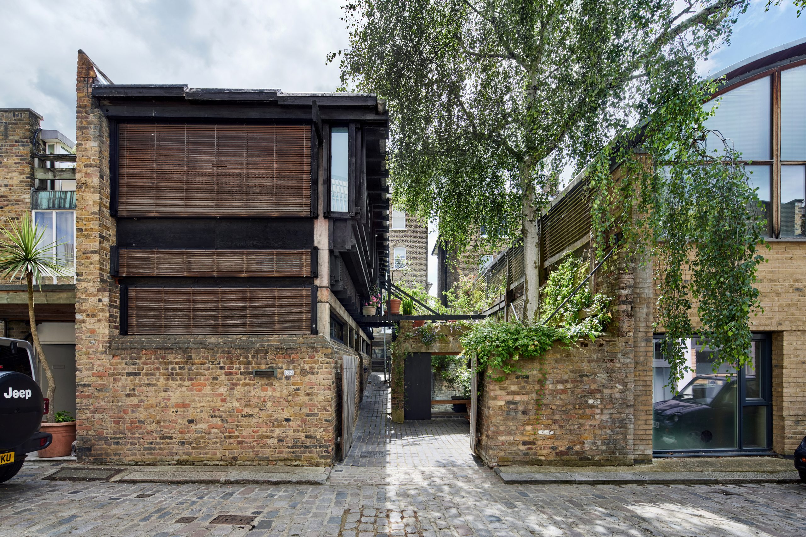 Ted Cullinan's famous Camden mews house goes on the market