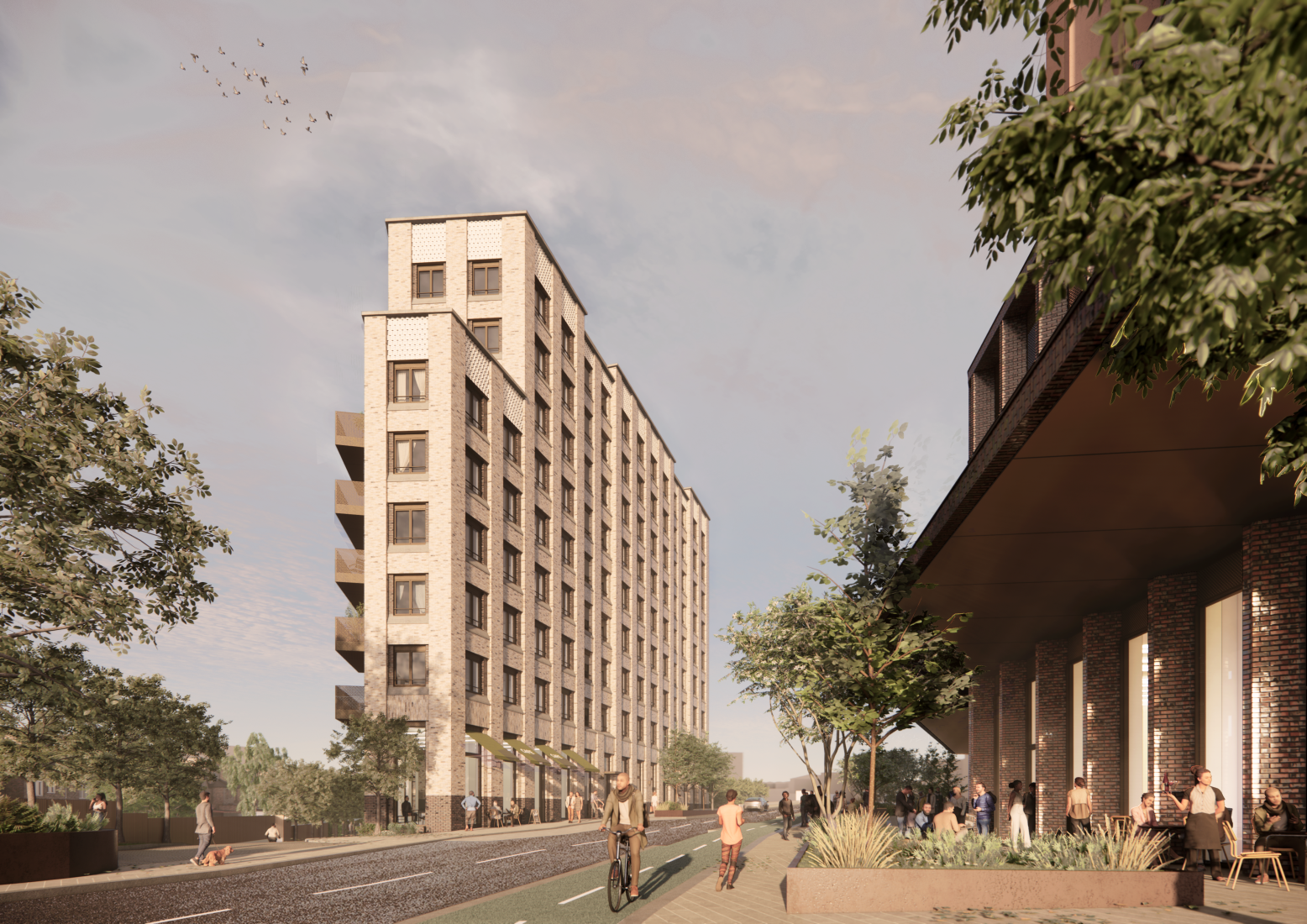 Maccreanor Lavington gets green light for 33storey west London student