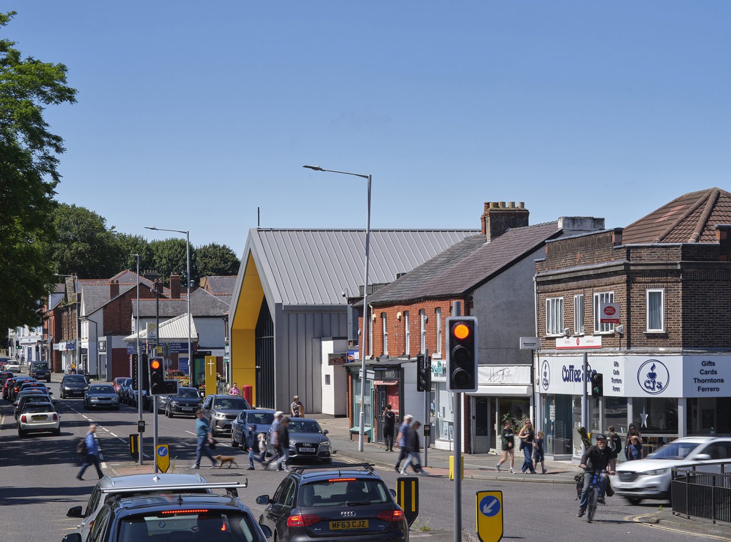 Shedkm designs extensively glazed ‘beacon’ church for Merseyside