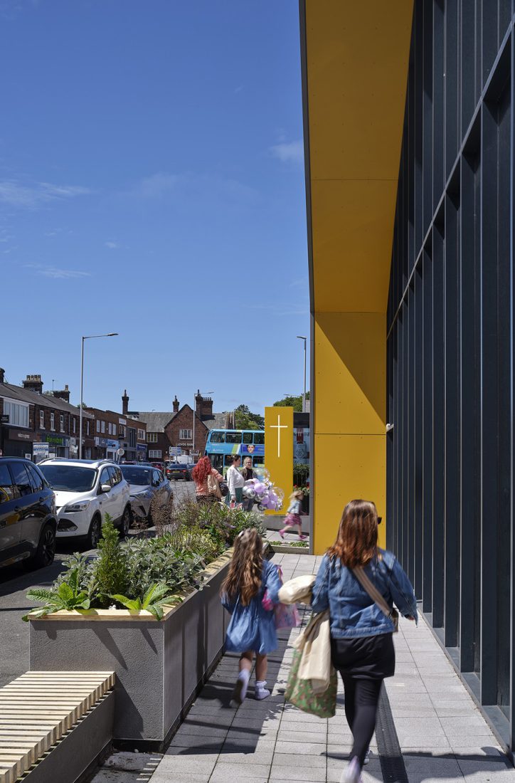 Shedkm designs extensively glazed ‘beacon’ church for Merseyside