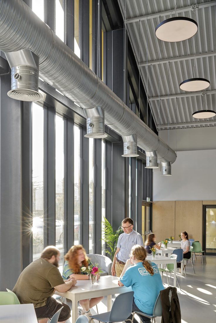 Shedkm designs extensively glazed ‘beacon’ church for Merseyside