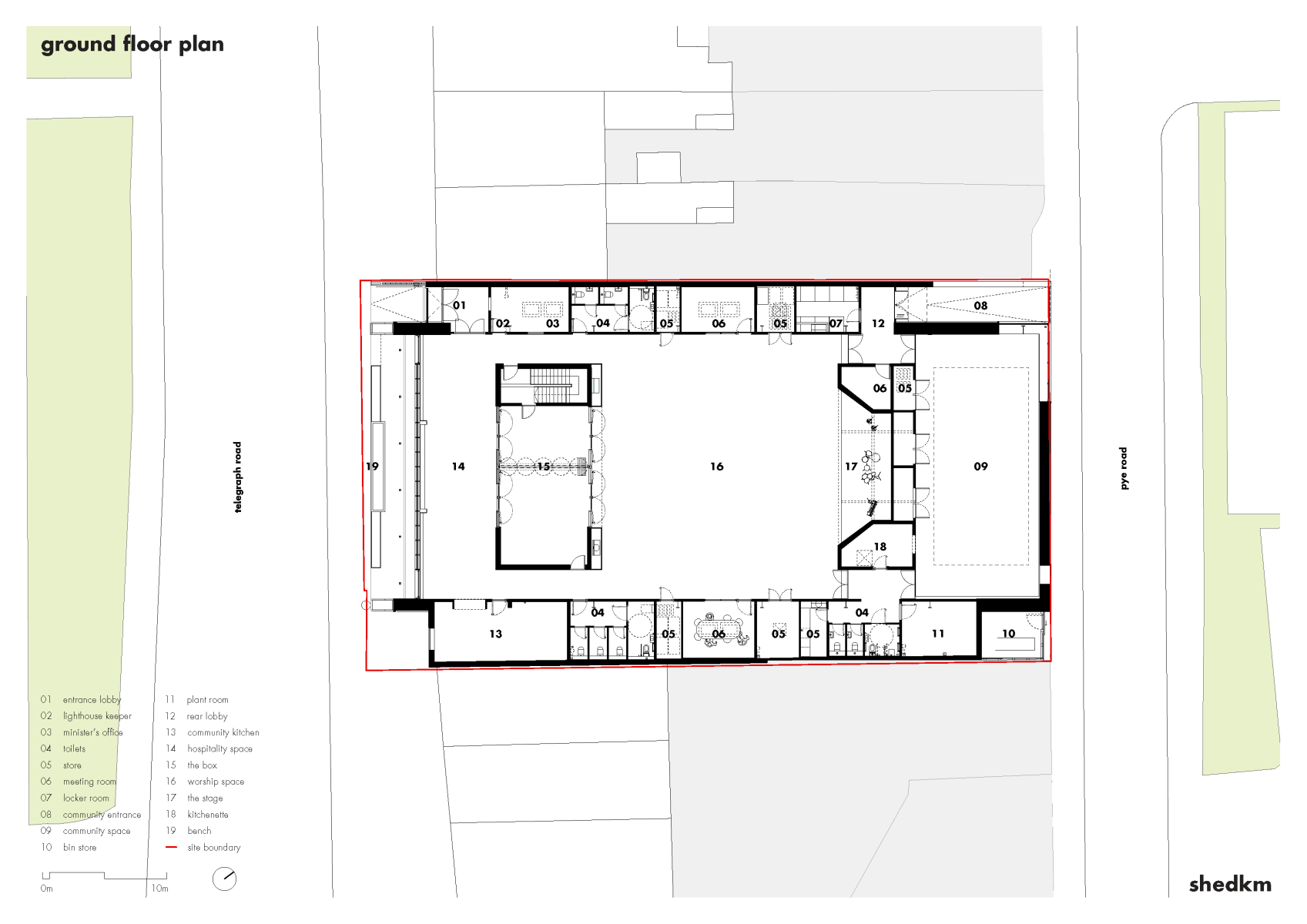 Shedkm designs extensively glazed ‘beacon’ church for Merseyside