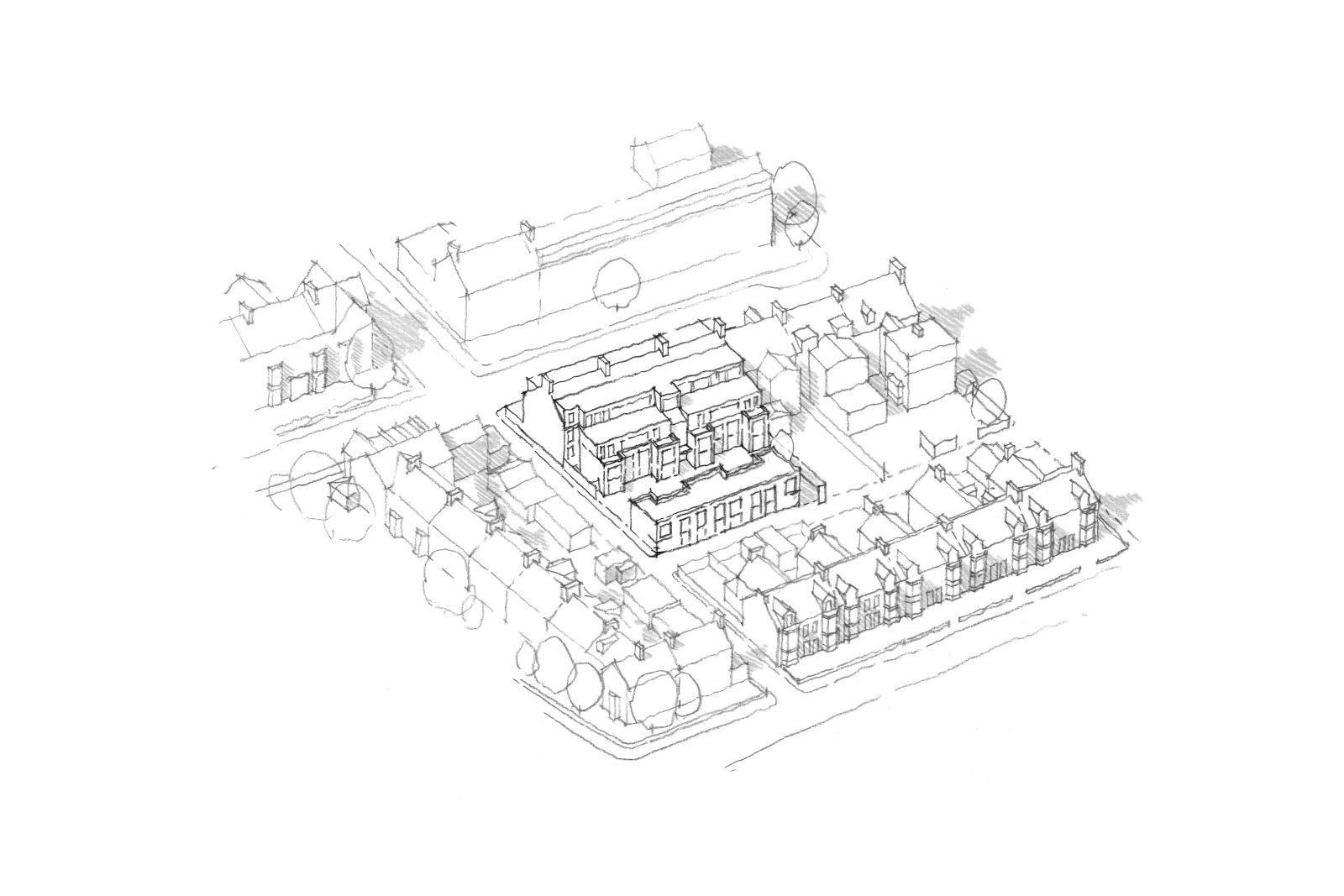 Emerging practice Alt Studios submits Newcastle infill mews plans