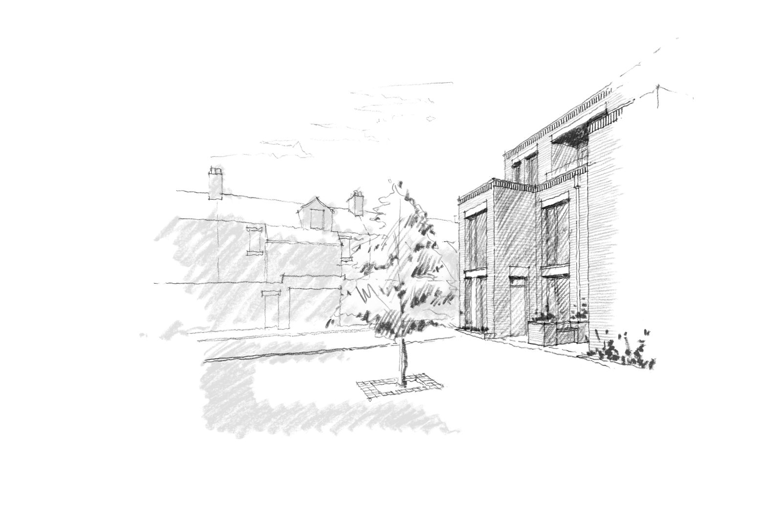 Emerging practice Alt Studios submits Newcastle infill mews plans
