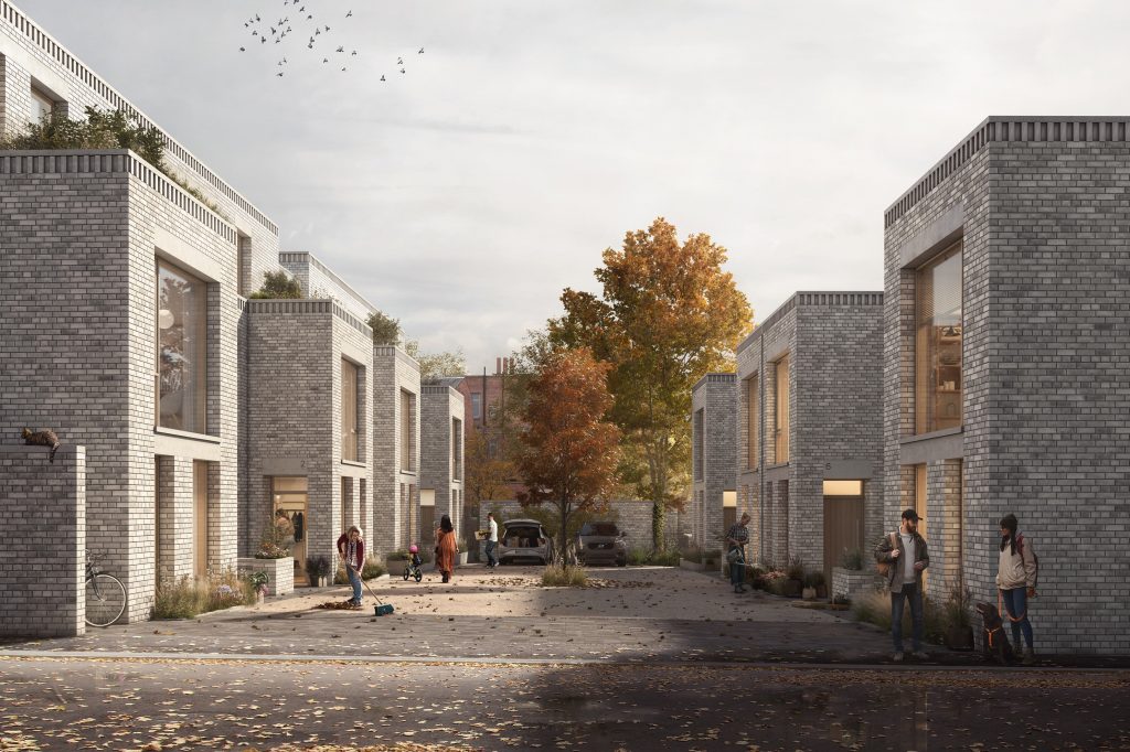 Emerging practice Alt Studios submits Newcastle infill mews plans